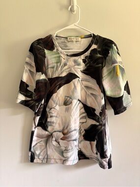Munthe Multicolor Floral Short Sleeve Tee